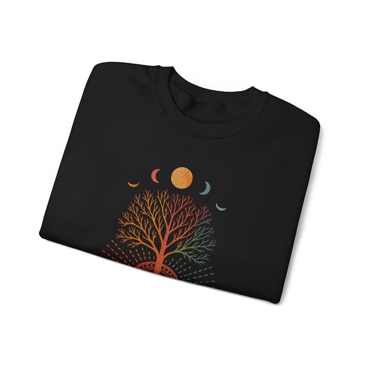 Sweat-shirt Arbre de Vie Mystique - Racines de Mandala