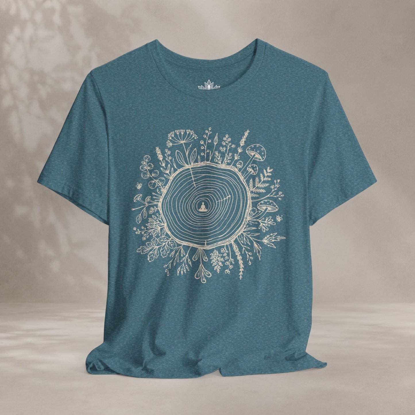 The Quiet Center Botanical Tee