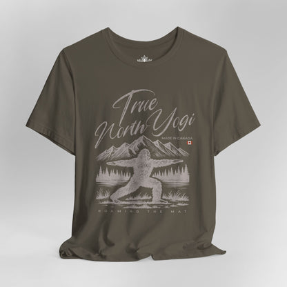 True North Yogi – Sasquatch Warrior Yoga Men Tee