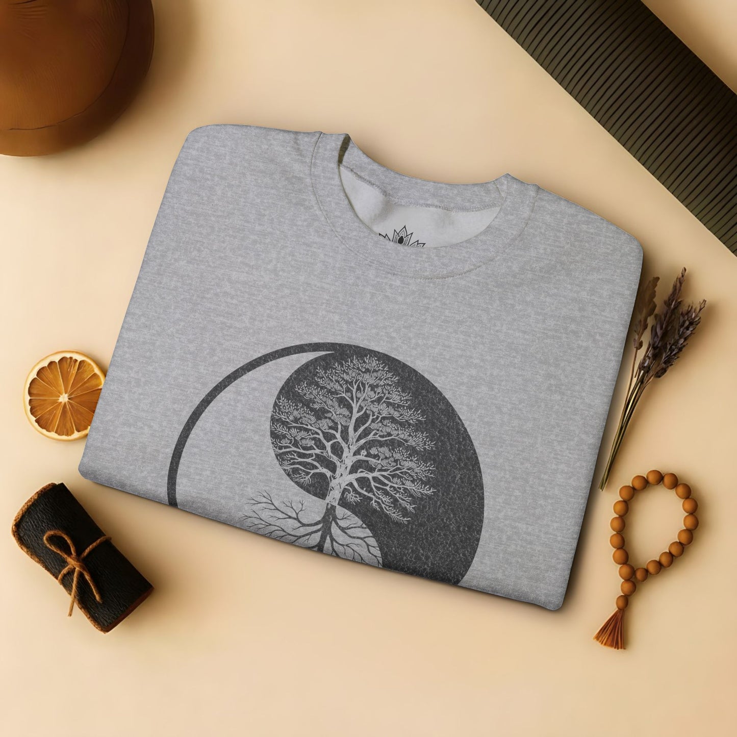 Yin Yang Tree - Mirrored Roots Sweater