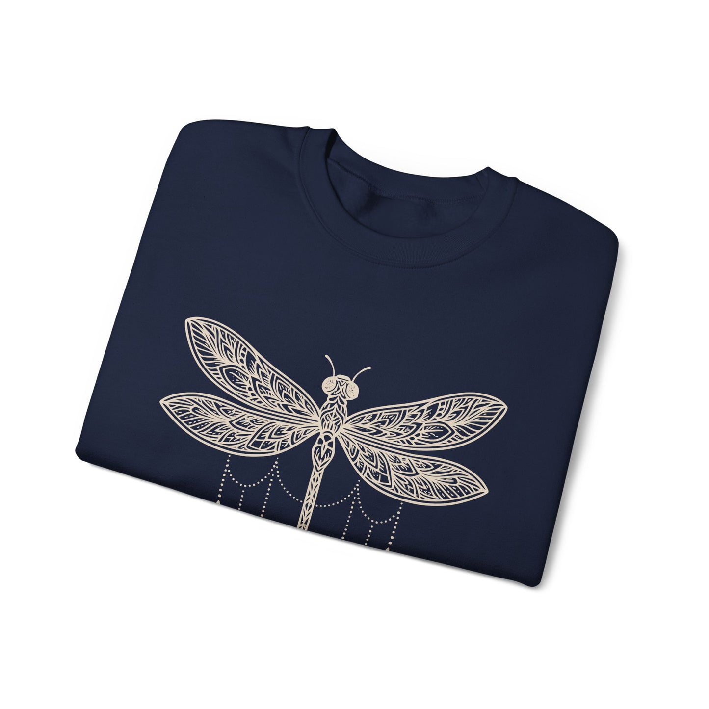 Sweat-shirt Mandala Libellule - Sérénité