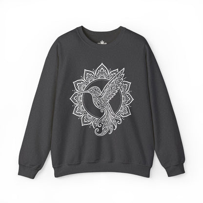 Hummingbird & Mandala Sweatshirt
