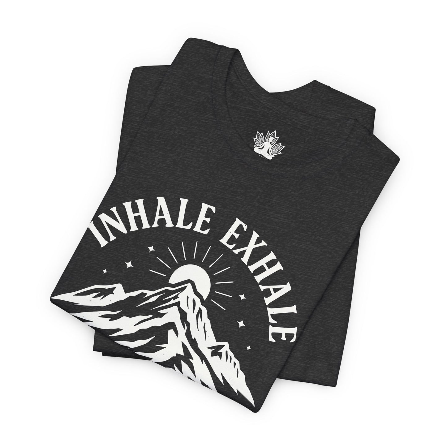 Inhale Exhale Repeat Mountain Men Tee