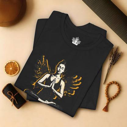 Street Art Meditate Don't Hate Tee