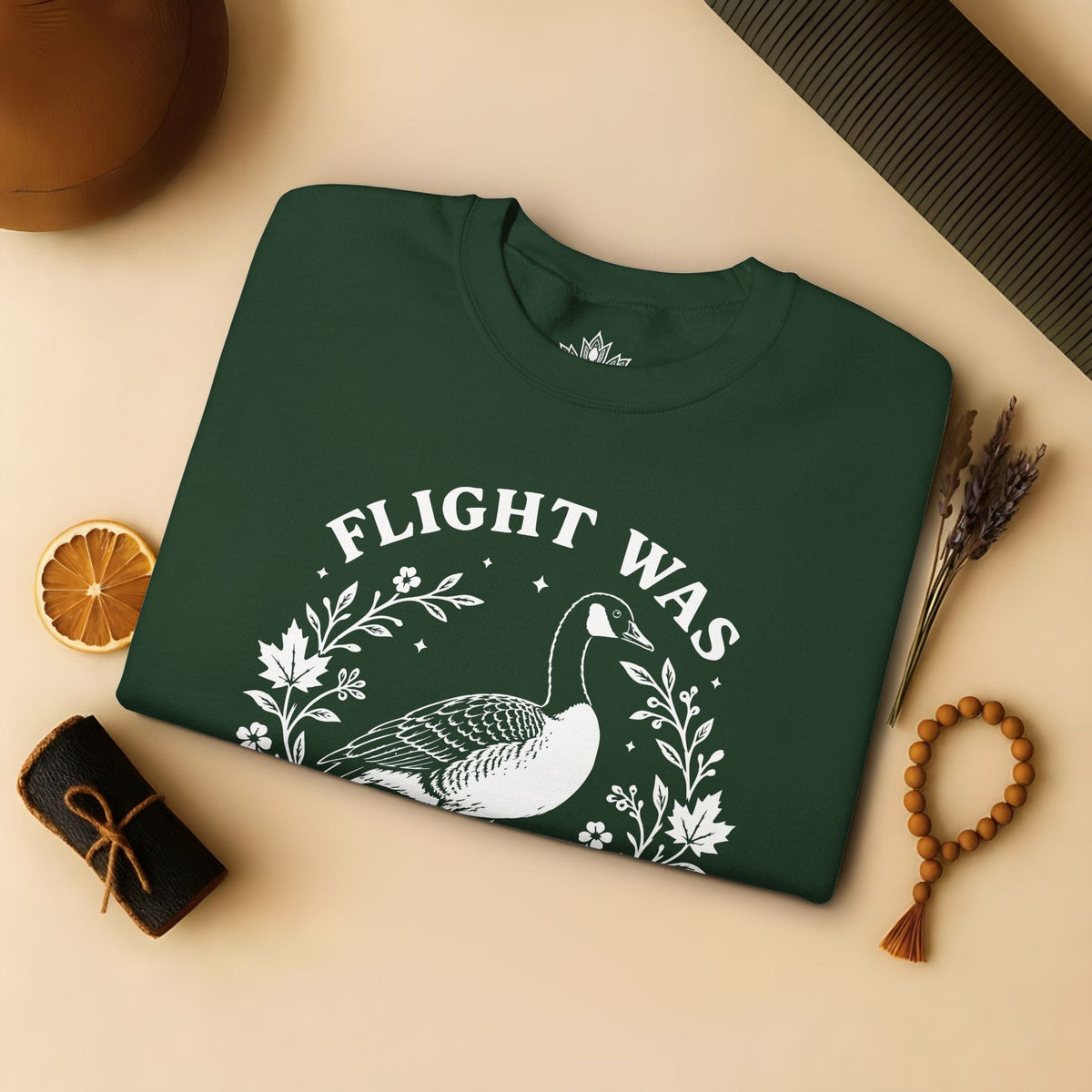Printify Sweatshirt Flight Was Never An Option Sweatshirt Flight Was Never An Option Sweatshirt