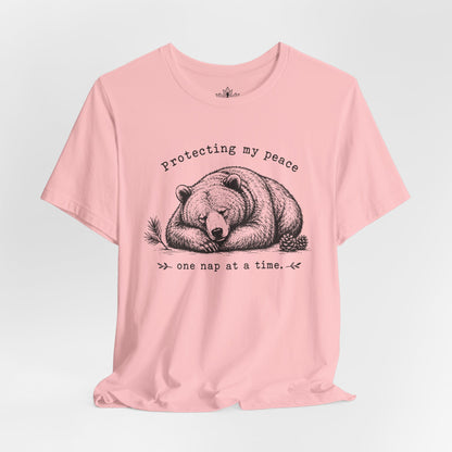 Protecting My Peace Bear Tee