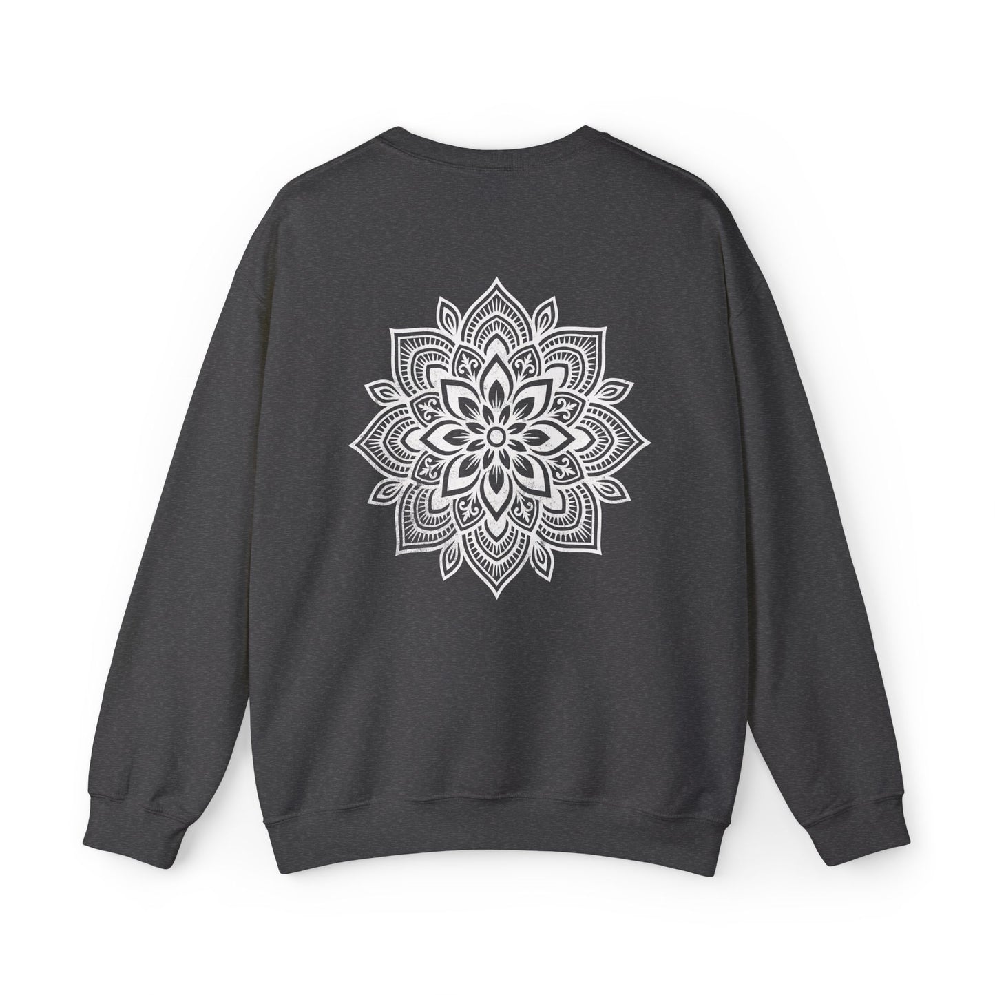 Sweat-shirt Cozy Breathe - Imprimé mandala au dos