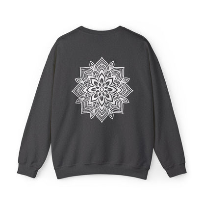 Sweat-shirt Cozy Breathe - Imprimé mandala au dos