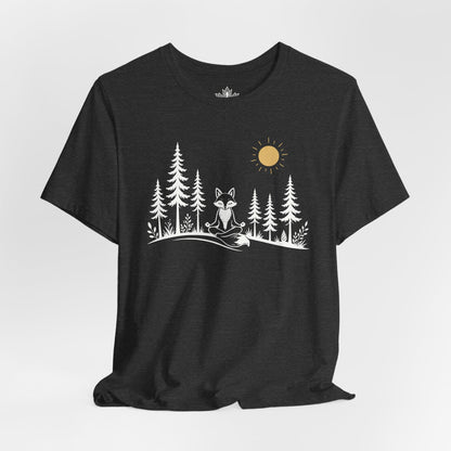 Peaceful Forest Fox Tee