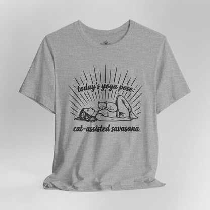 Today's Yoga Pose - Cat Assisted Savasana Tee