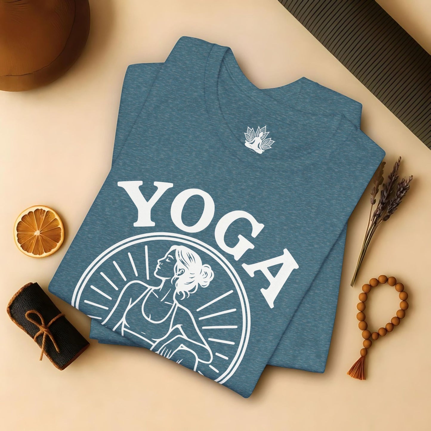 Yoga Because It's Cheaper Than Therapy Tee