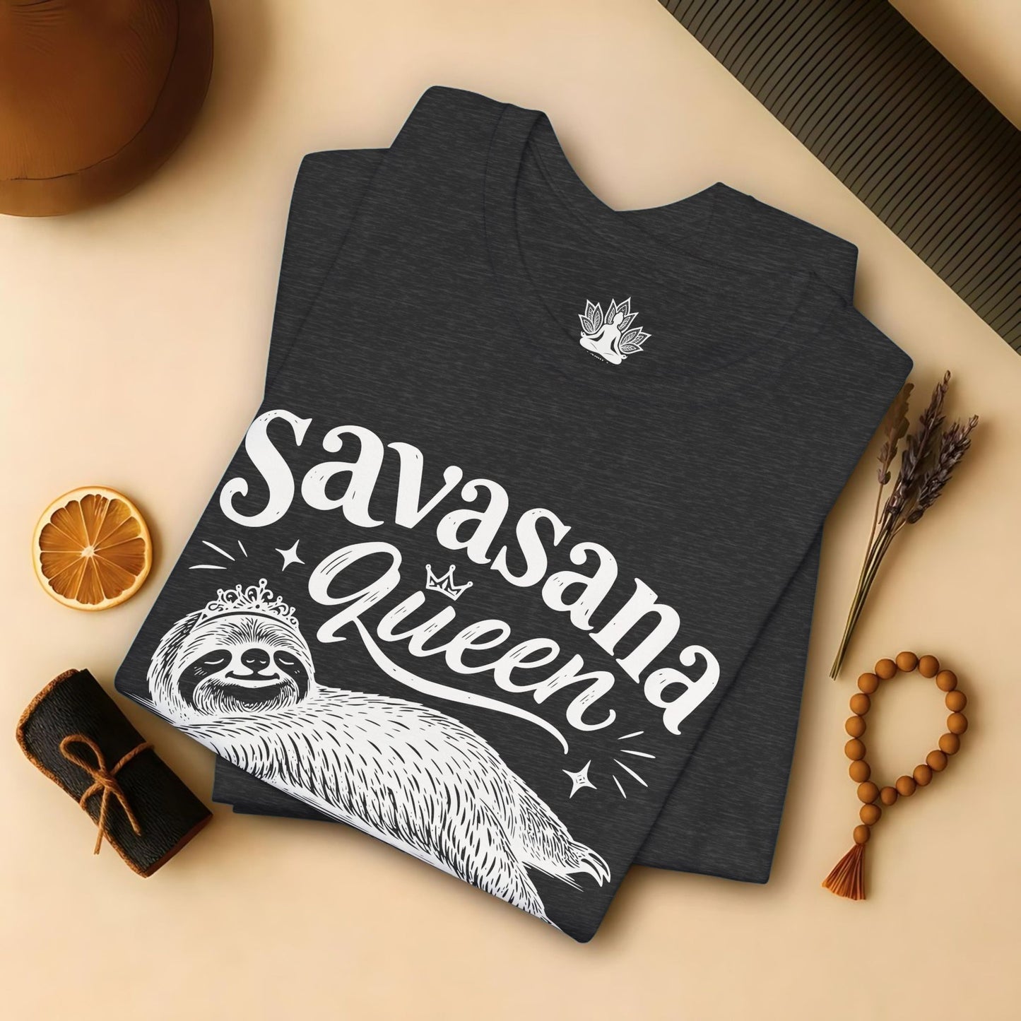 Savasana Queen Sloth Tee