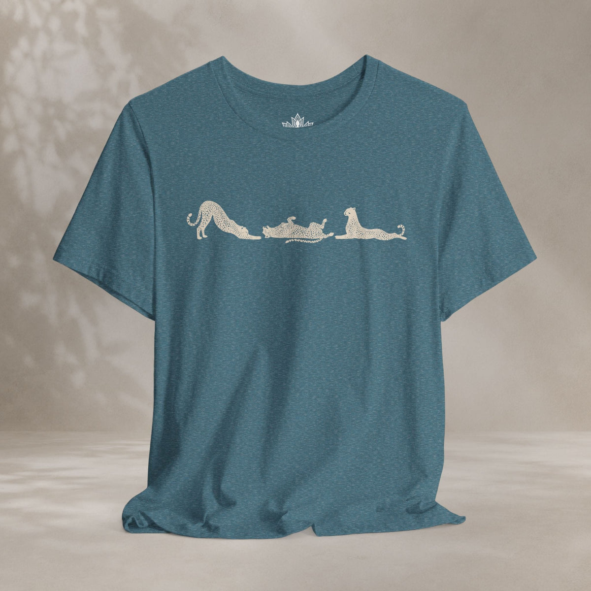 Printify T-Shirt Cheetah Savanna Flow Tee Cheetah Savanna Flow Tee