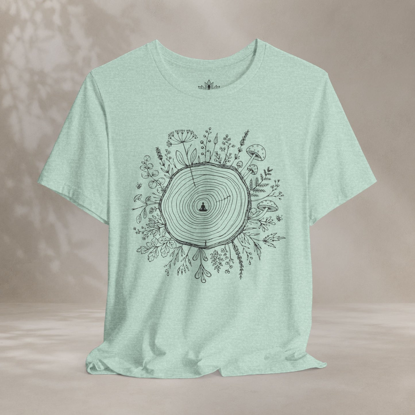 The Quiet Center Botanical Tee
