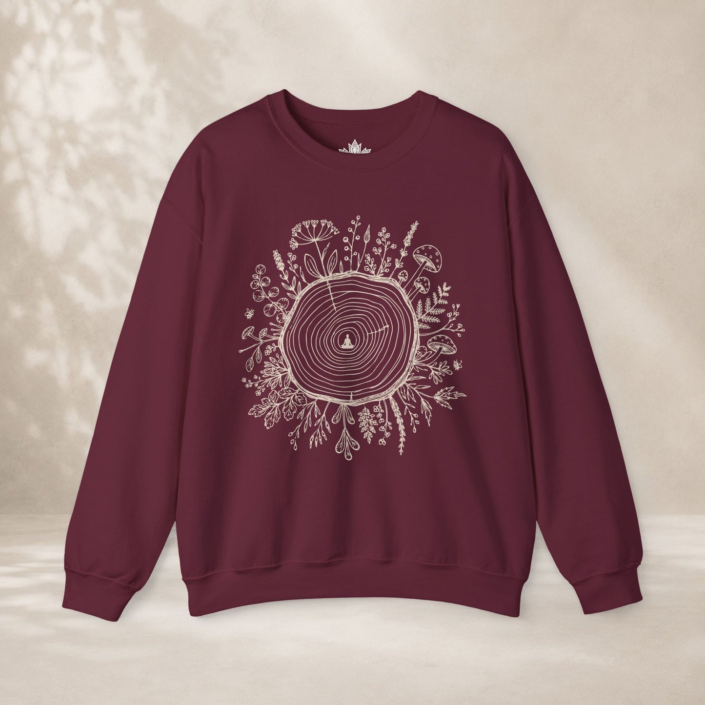 The Quiet Center Botanical Sweatshirt