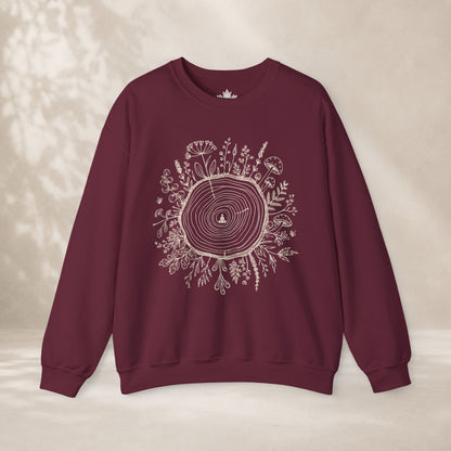 The Quiet Center Botanical Sweatshirt