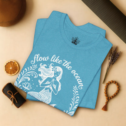 Mermaid Flow Like The Ocean Tee