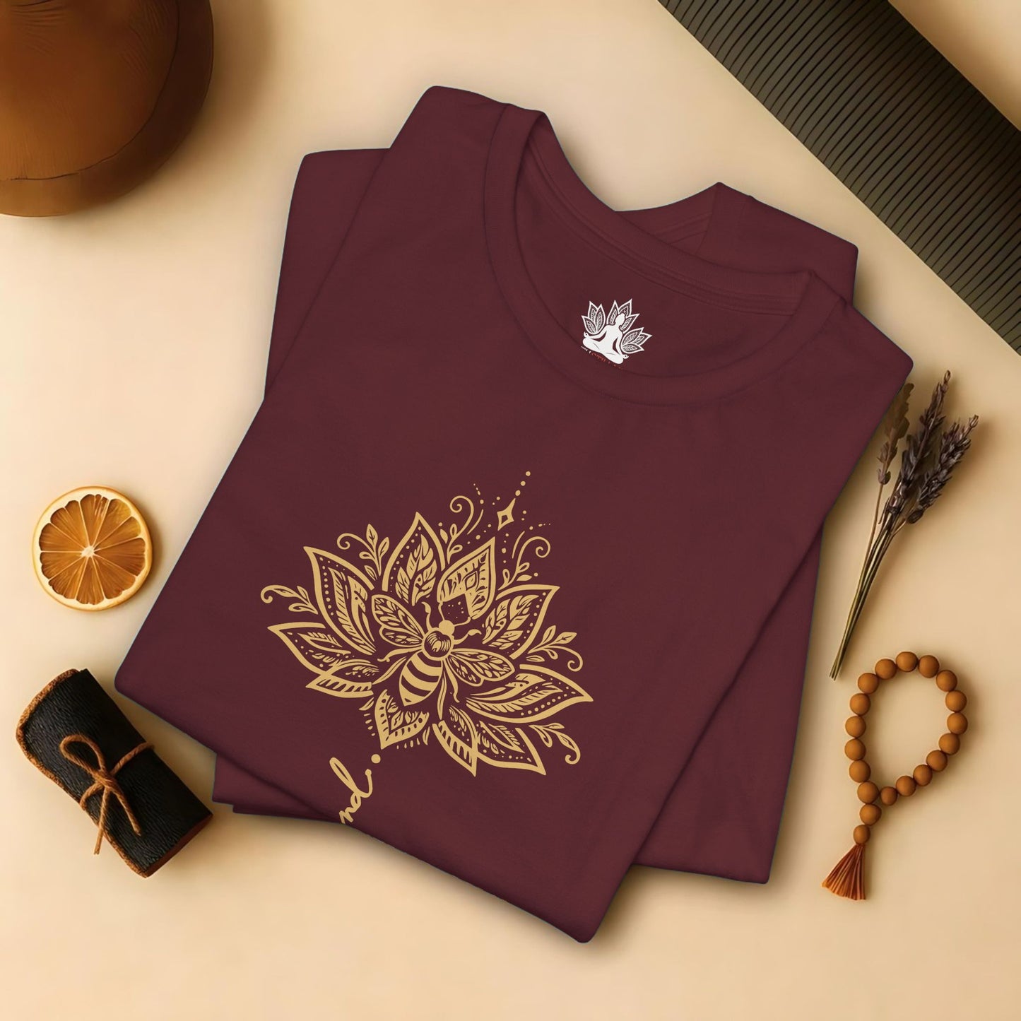 Bee Kind Lotus Tee