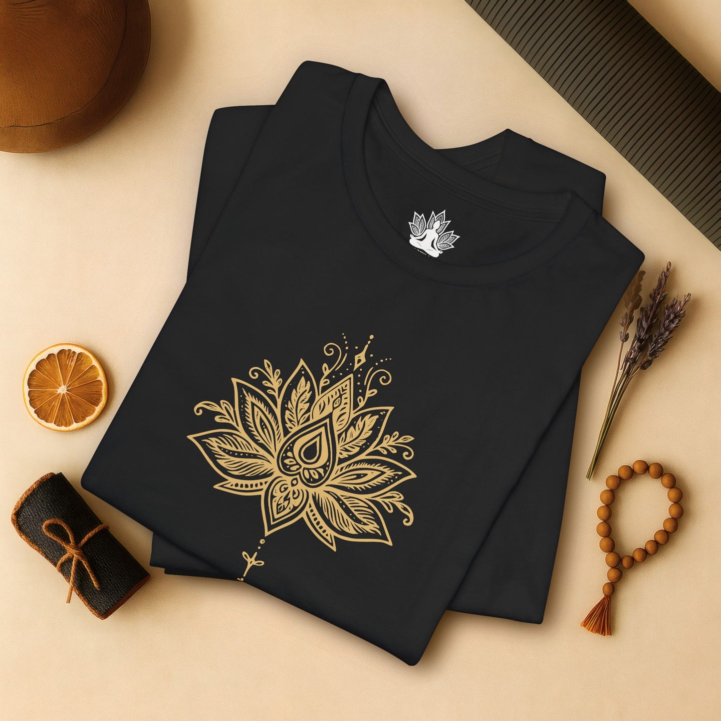 Balance Within – Lotus Yoga Tee