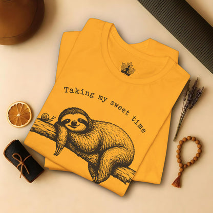 Taking My Sweet Time Sloth Tee