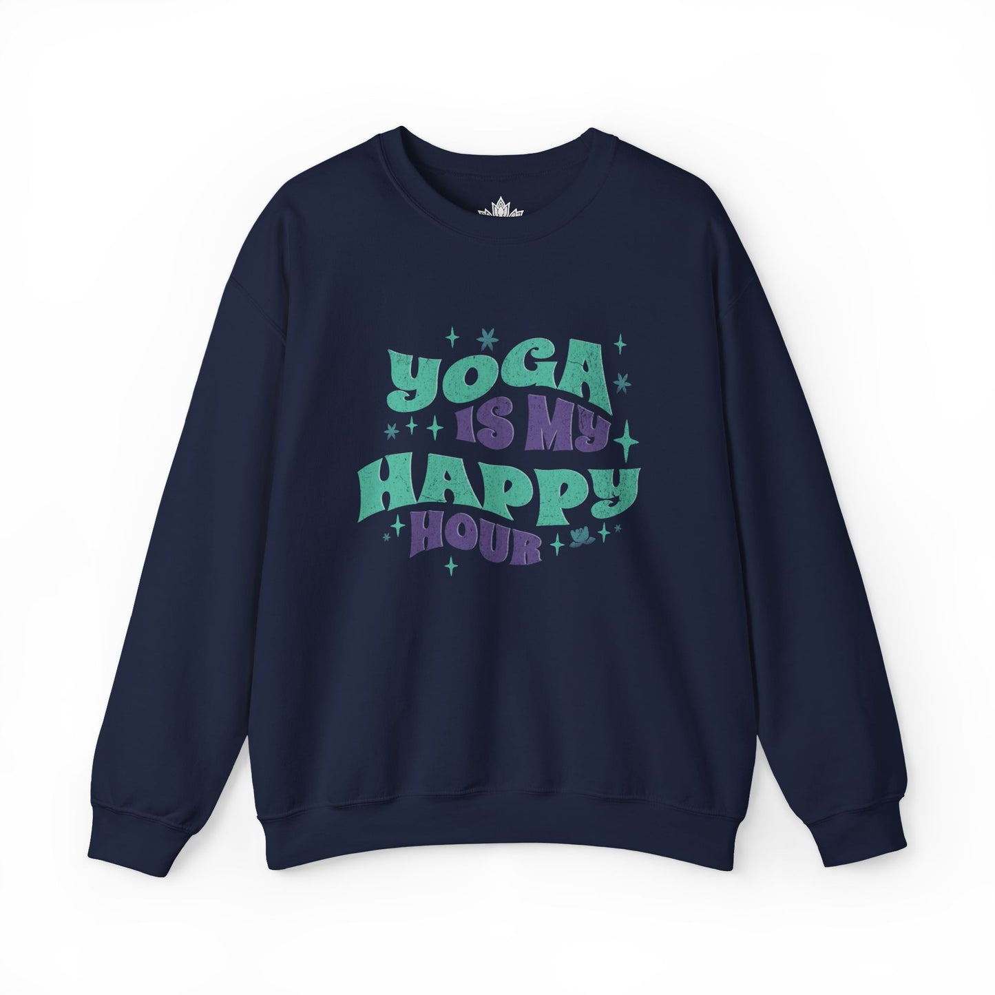 Yoga Is My Happy Hour Sweatshirt