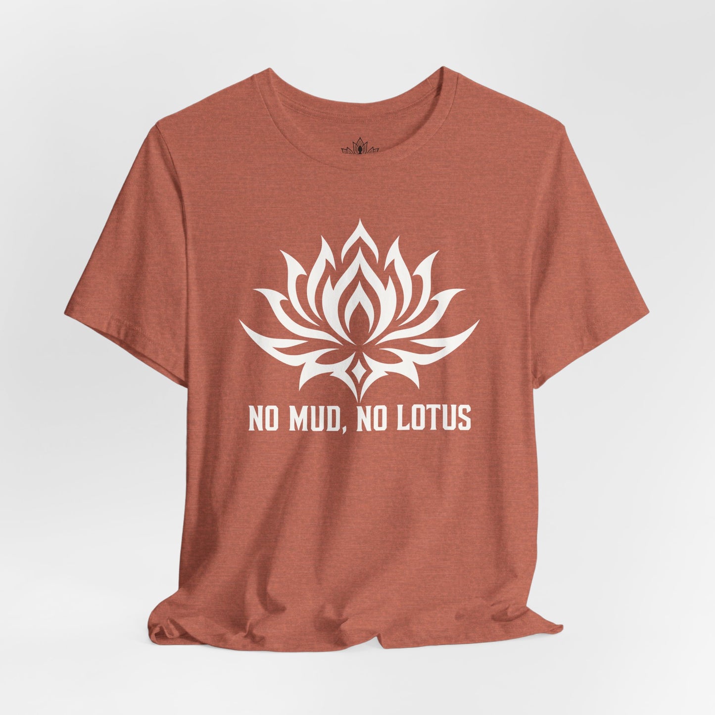 No Mud, No Lotus Tribal Art Men Tee
