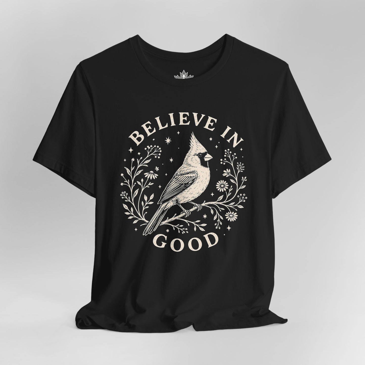 Believe In Good Cardinal Bird Tee