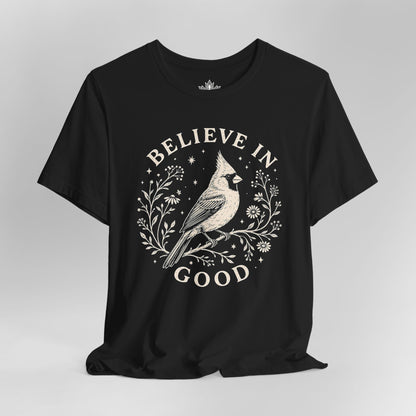 Believe In Good Cardinal Bird Tee