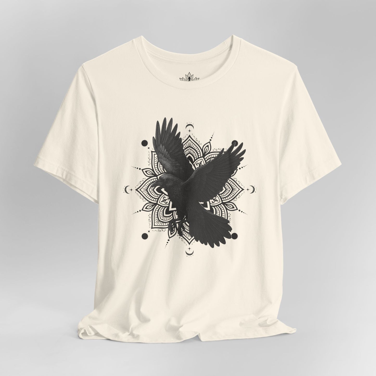 Mystic Raven Mandala Men Tee