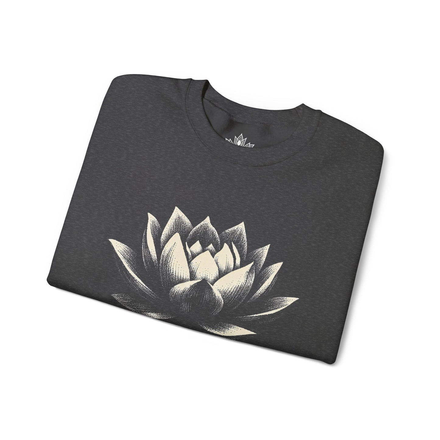 White Lotus Shadow Art Sweatshirt