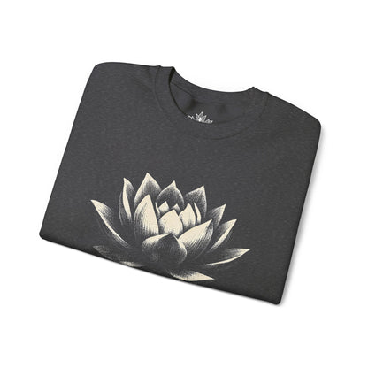 White Lotus Shadow Art Sweatshirt