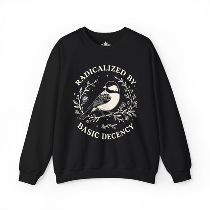 Radicalized By Basic Decency Sweatshirt