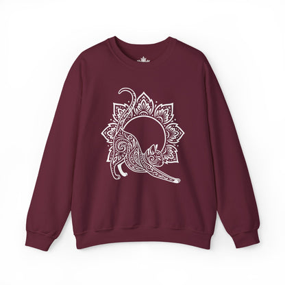 Cat & Mandala Sweatshirt