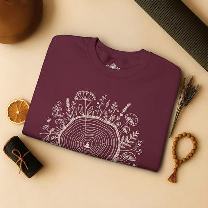 The Quiet Center Botanical Sweatshirt