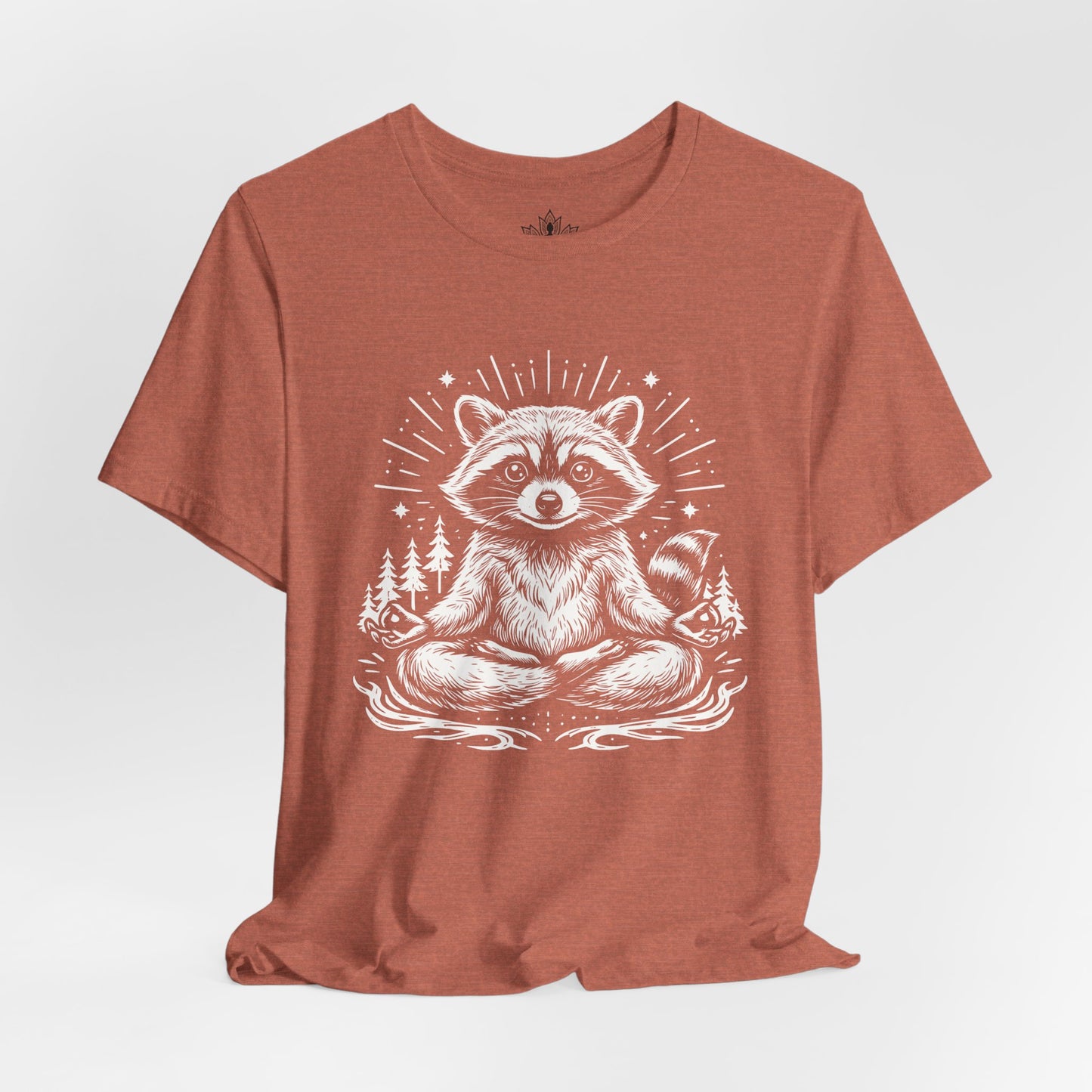 Meditating Raccoon Men Tee