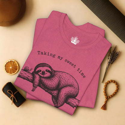 Taking My Sweet Time Sloth Tee