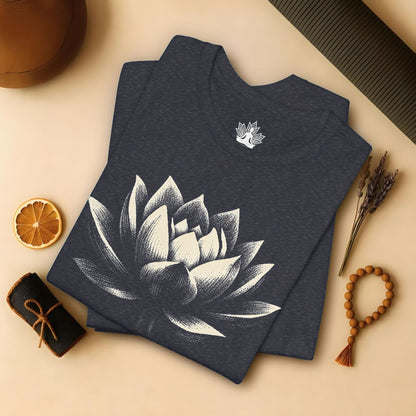 White Lotus Shadow Art Tee
