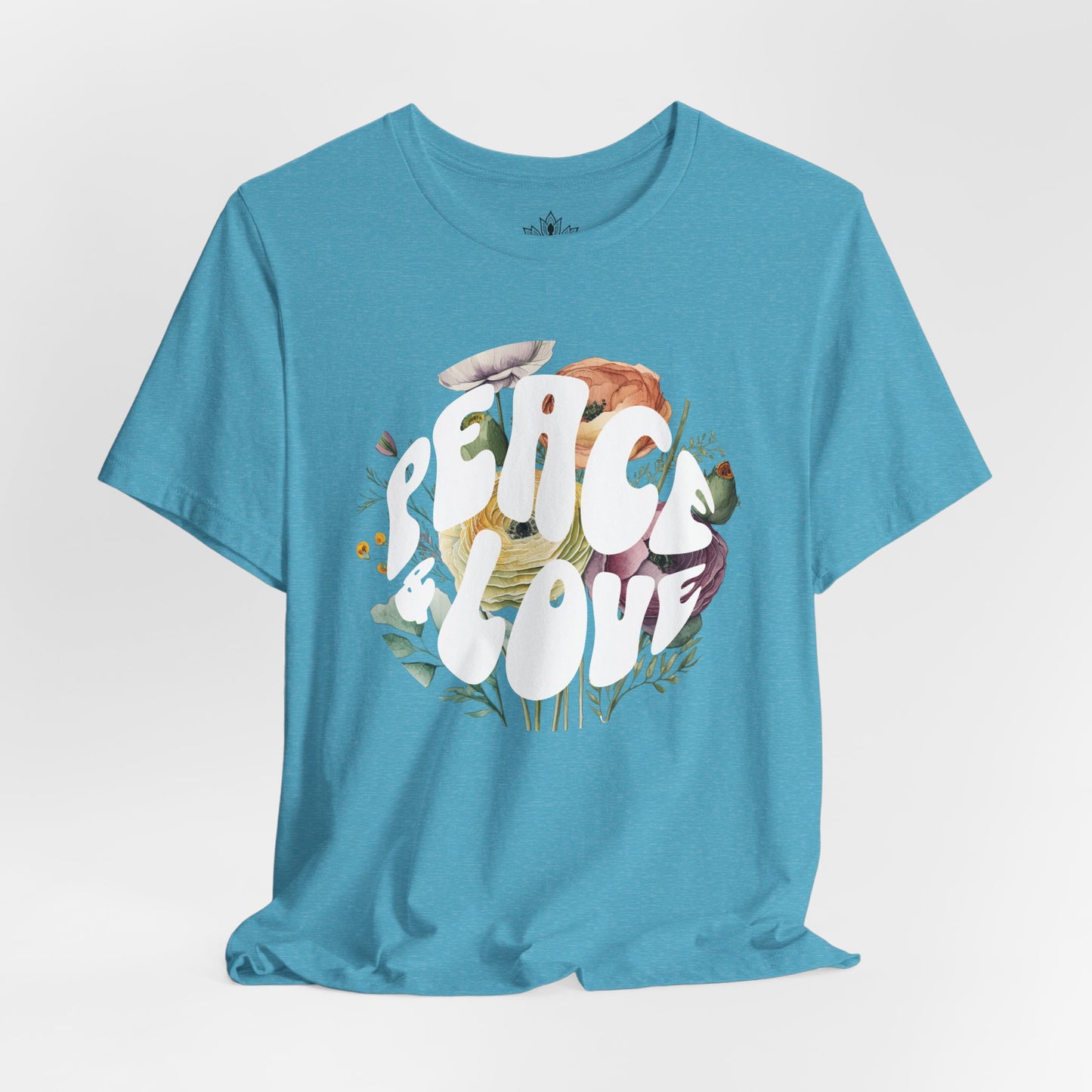 Floral Peace & Love Tee