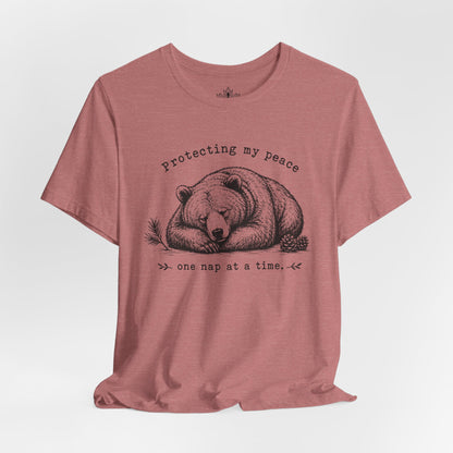Protecting My Peace Bear Tee
