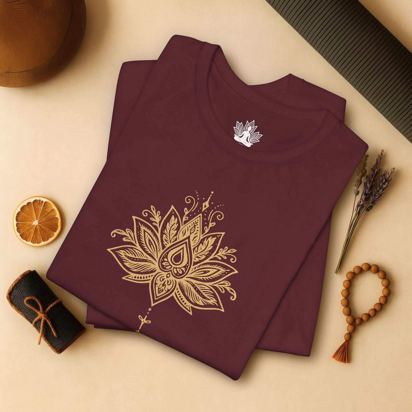 Balance Within – Lotus Yoga Tee