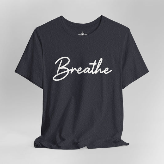 Breathe – Minimalist Calm Tee