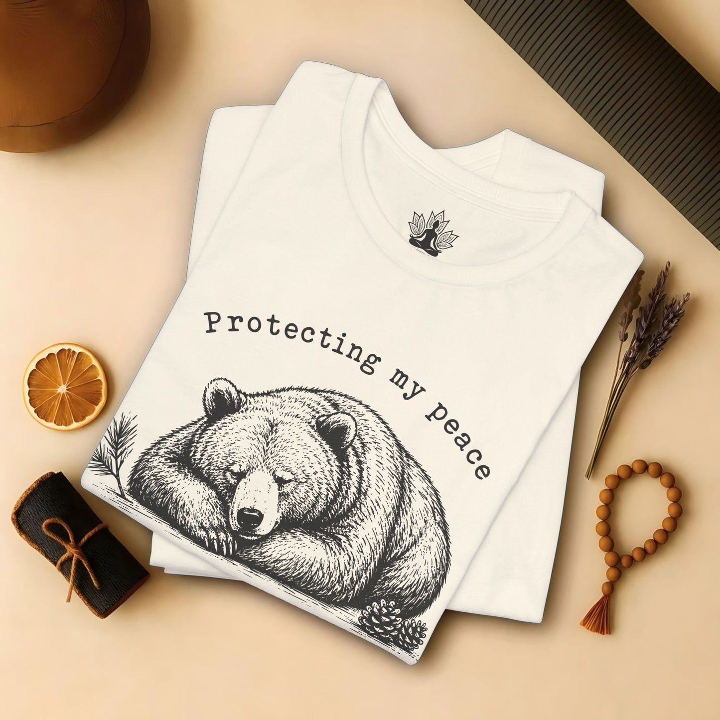 Protecting My Peace Bear Tee