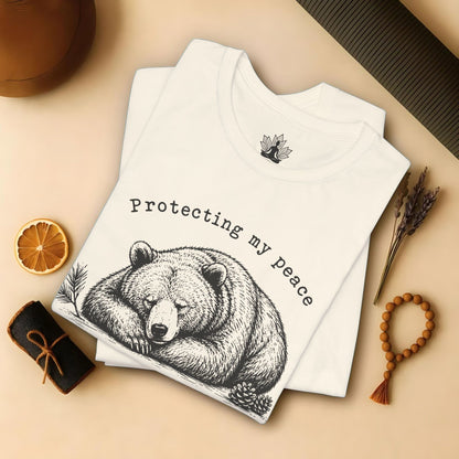 Protecting My Peace Bear Tee