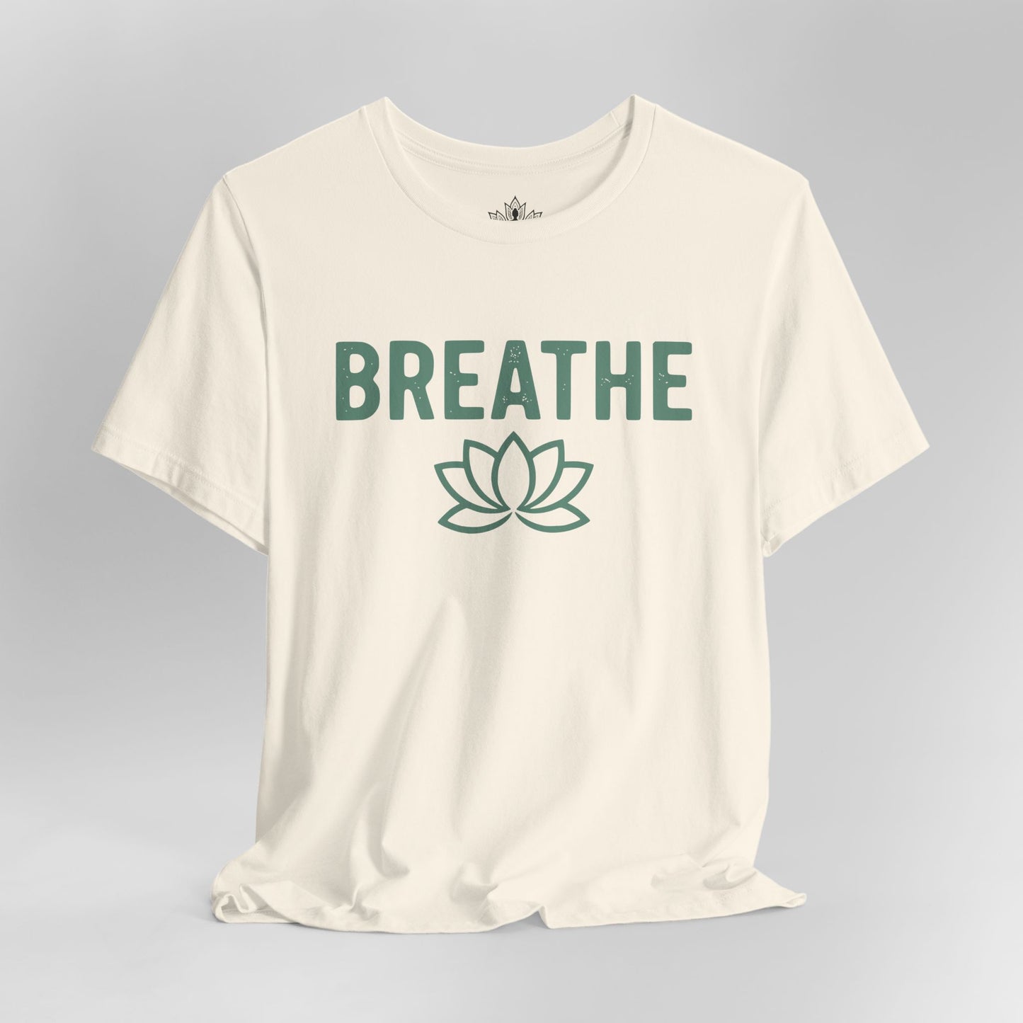 Breathe Lotus – Minimalist Yoga Class Men Tee
