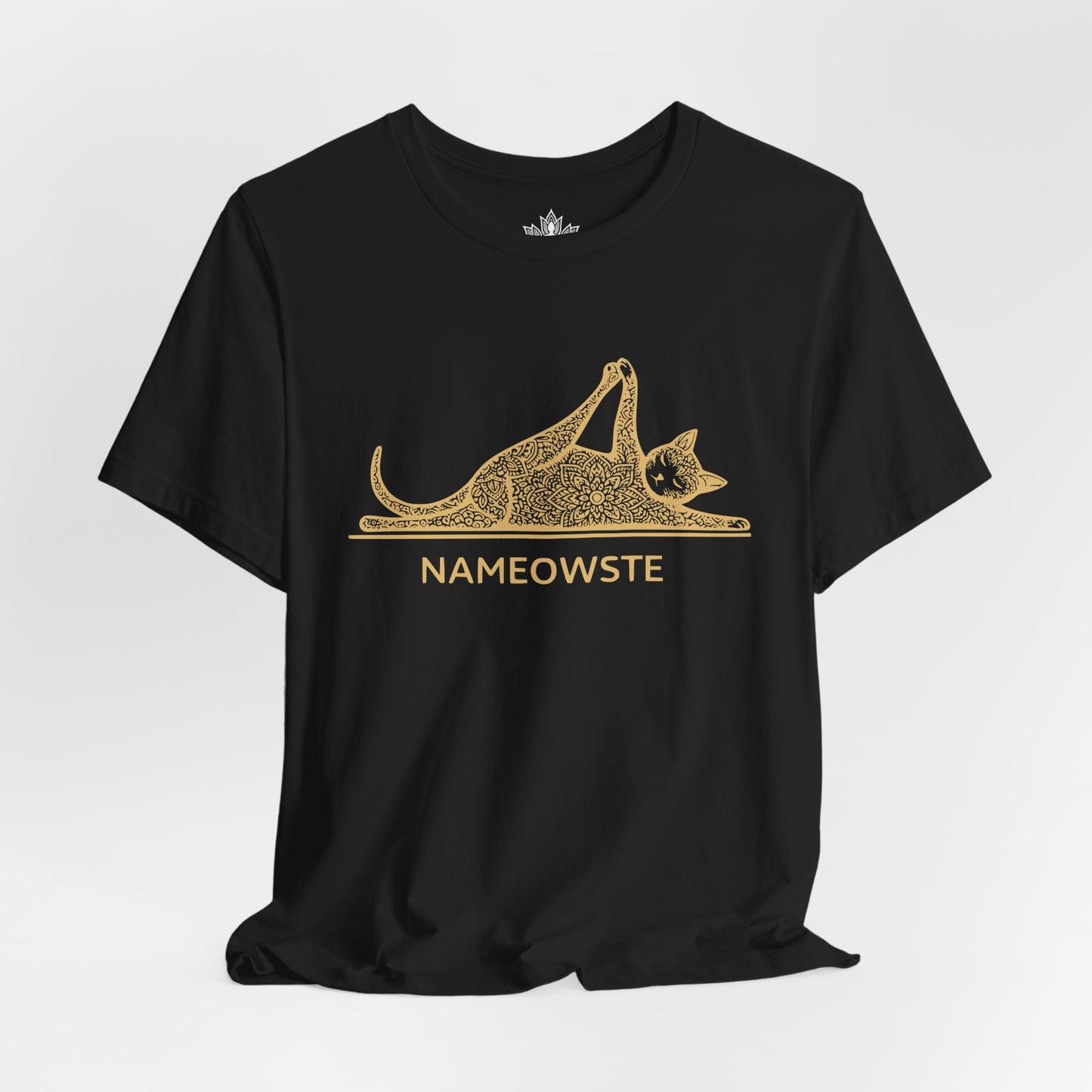 Nameowste – Mandala Yoga Cat Tee