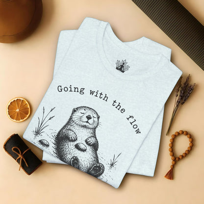 Going With The Flow Otter Tee