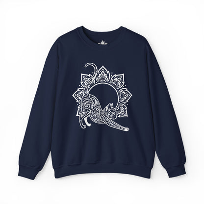 Cat & Mandala Sweatshirt