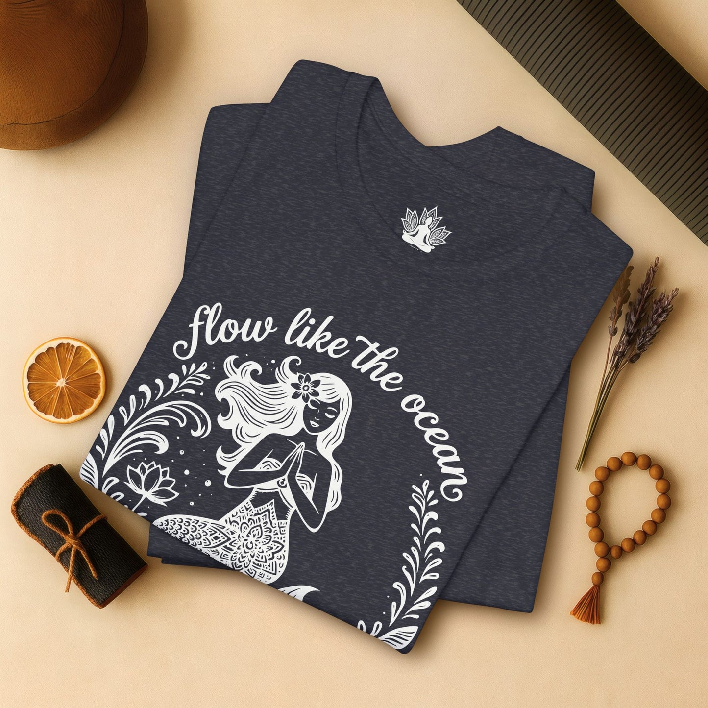 Mermaid Flow Like The Ocean Tee
