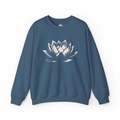 White Lotus Shadow Art Sweatshirt