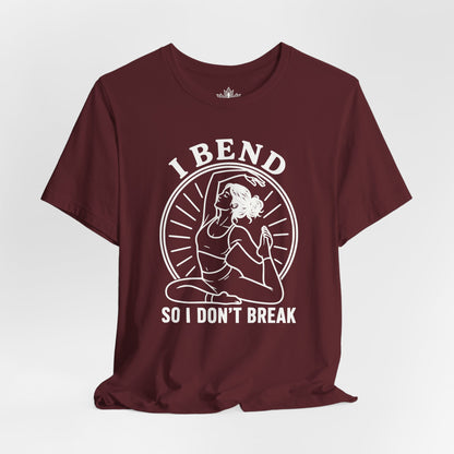 I Bend So I Don't Break Retro Tee